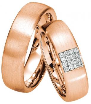 Trauringe Rotgold von Saint Maurice 49-81284R