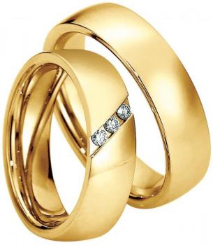 Trauringe Gelbgold von Saint Maurice 49-81348G