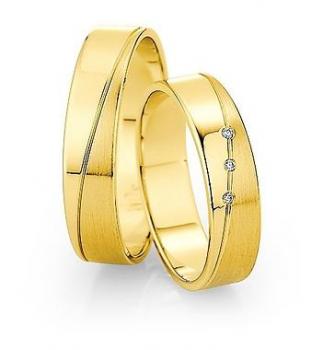 Trauringe Gelbgold von Saint Maurice DR 815040 / HR 815050