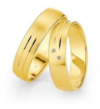 Trauringe Gelbgold von Saint Maurice DR 815060 / HR 815070