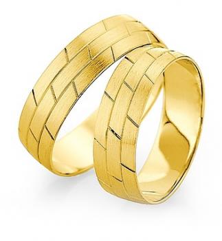 Trauringe Gelbgold von Saint Maurice DR 815200 / HR 815210