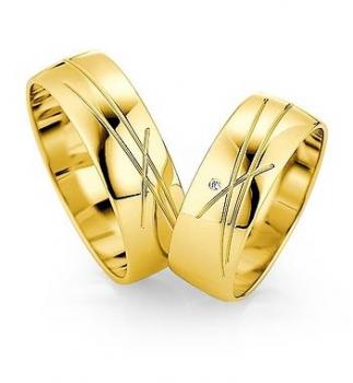 Trauringe Gelbgold von Saint Maurice DR 815220 / HR 815230