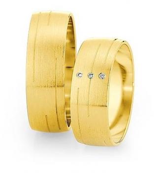 Trauringe Gelbgold von Saint Maurice DR 815280 / HR 815290