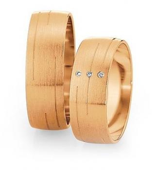 Trauringe Gelbgold von Saint Maurice DR 815280 / HR 815290