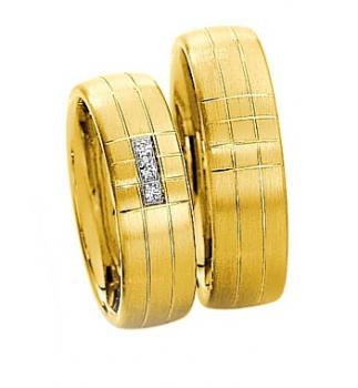 Trauringe Weissgold von Saint Maurice 820020 + 820030