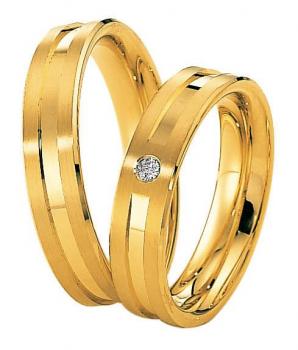 Trauringe Gelbgold von Saint Maurice 49-82012 + 49-82013