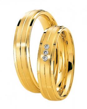Trauringe Gelbgold von Saint Maurice 49-82014 + 49-82015