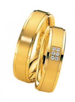 Trauringe Gelbgold von Saint Maurice 49-82018 + 49-82019
