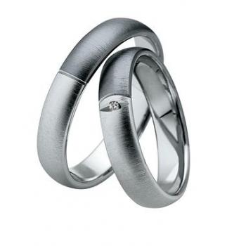 Trauringe Weissgold von Saint Maurice DR 831280 / HR 831290
