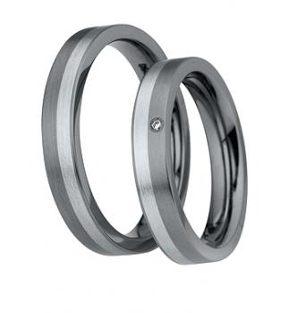 Trauringe Palladium von Saint Maurice 831560 + 831570