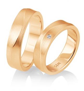 Preview: Saint Maurice Trauringe Gelbgold 49855600