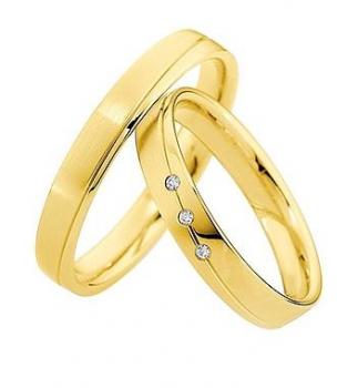 Trauringe Gelbgold von Saint Maurice 870300 / 870310
