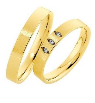 Trauringe Gelbgold von Saint Maurice 870360 / 870370