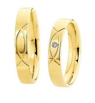 Trauringe Gelbgold von Saint Maurice 870380 / 870390