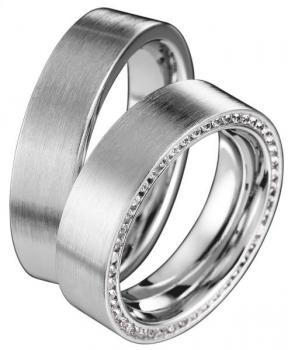 Trauringe Weissgold von Saint Maurice 49-88029W