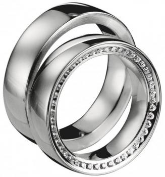 Trauringe Weissgold von Saint Maurice 49-88033W