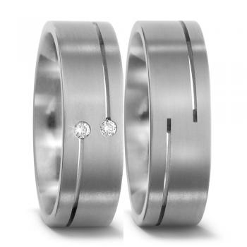 Partnerringe von Titan Factory 51053/001/003/2000