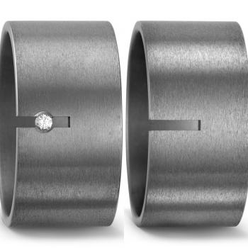 Partnerringe von Titan Factory 51143/001/002/