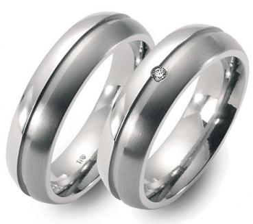 Partnerringe von Titan Factory 51257/001/051