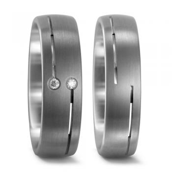 Partnerringe von Titan Factory 51664/001/003/2000