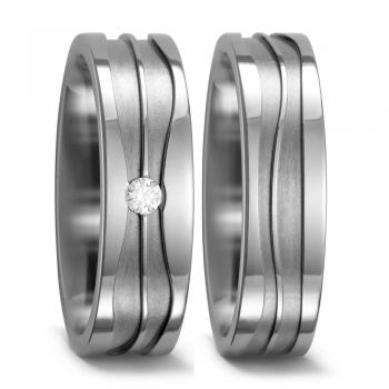Partnerringe von Titan Factory 52396+52396