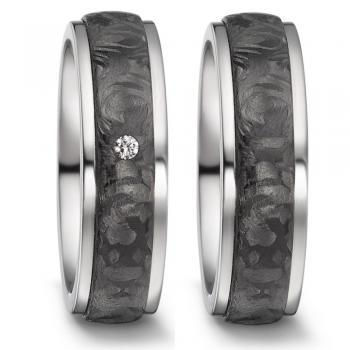 Trauringe Carbon von Titan Factory 52545/001/003/2050