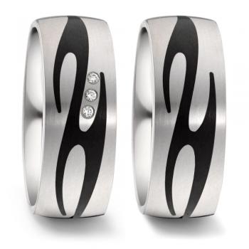 Trauringe Carbon von Titan Factory 52551/001/142/2050