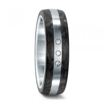 TeNo Trauringe Carbon  545715 + 545643