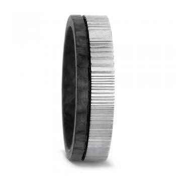 Trauringe Carbon von Titan Factory 52540/002/003/TN00