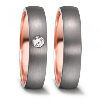 Partnerringe Tantal von TeNo  582701 + 582702