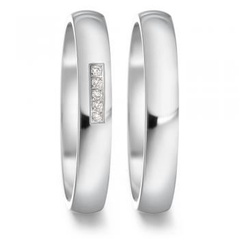 Partnerringe Edelstahl von TeNo  585305 + 585306
