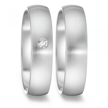 Partnerringe Edelstahl von TeNo  585310 + 585309