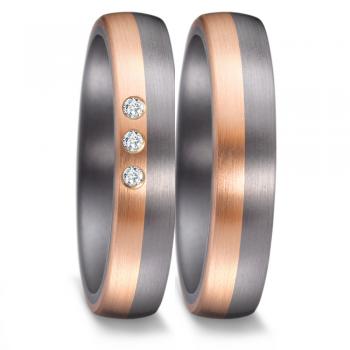Partnerringe Tantal von TeNo  587210 + 587209