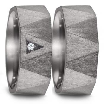 Partnerringe Tantal von TeNo  589094 + 589095