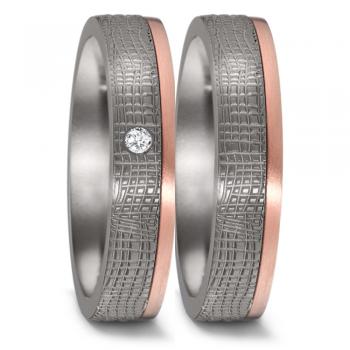 Partnerringe Tantal von TeNo  589122 + 589123