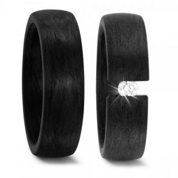 Trauringe Carbon von Titan Factory 59280/002/010/000