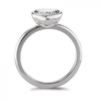 Preview: TeNo Ring Joy Edelstahl mit Crystal White Zirkonia  593934