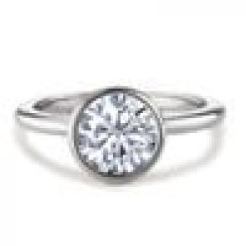 Preview: TeNo Ring Joy Edelstahl mit Crystal White Zirkonia  593934