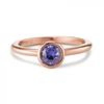 Preview: TeNo Ring Joy Roségold  Edelstahl und Purple  594034
