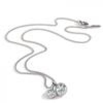 Preview: TeNo Halskette Joy Edelstahl mit Crystal White Zirkonia  595834