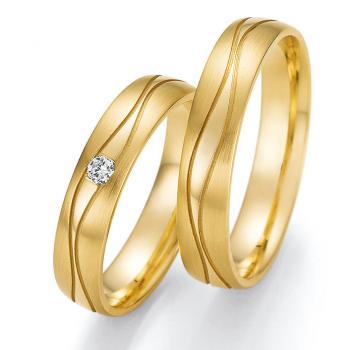 Trauringe Gelbgold von Ruesch 66/48110-045