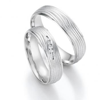 Trauringe Weissgold von Ruesch 66/63050-55