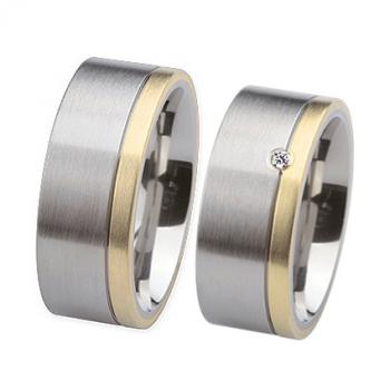 Partnerringe von Ernstes Design R218.9 + R217.9