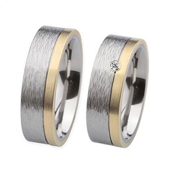 Partnerringe von Ernstes Design R224.7 + R223.7