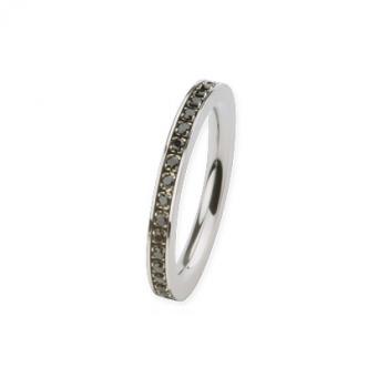 Ringsystem Ring R265BL Stahl Zirkonia black R265.BL von Ernstes Design