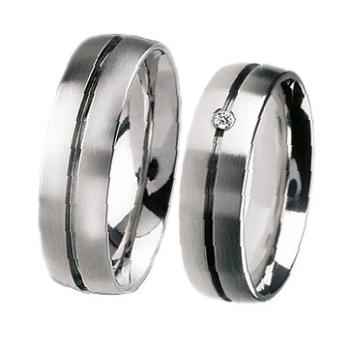 Partnerringe Edelstahl von Ernstes Design R67.6 +R66.6