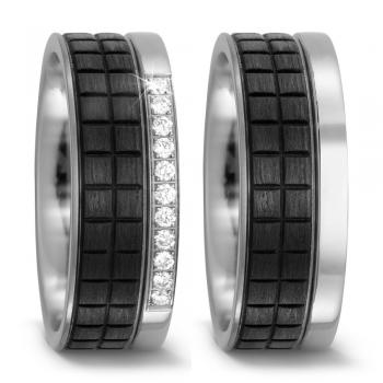 Trauringe Carbon von Titan Factory 52493/001/011/2050