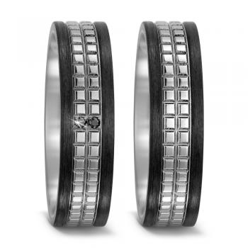 Trauringe Carbon von Titan Factory 52497/000/228/2050