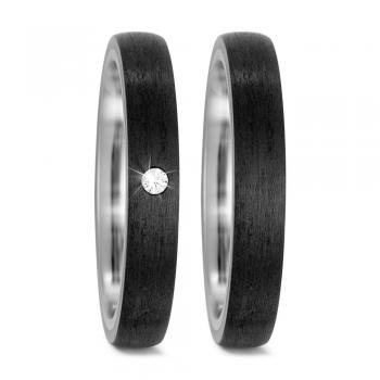 Trauringe Carbon von Titan Factory 52514/001/003/2050