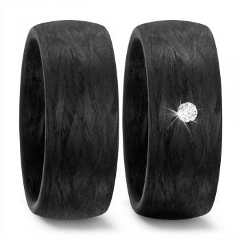 Trauringe Carbon von Titan Factory 59282/002/005/N000